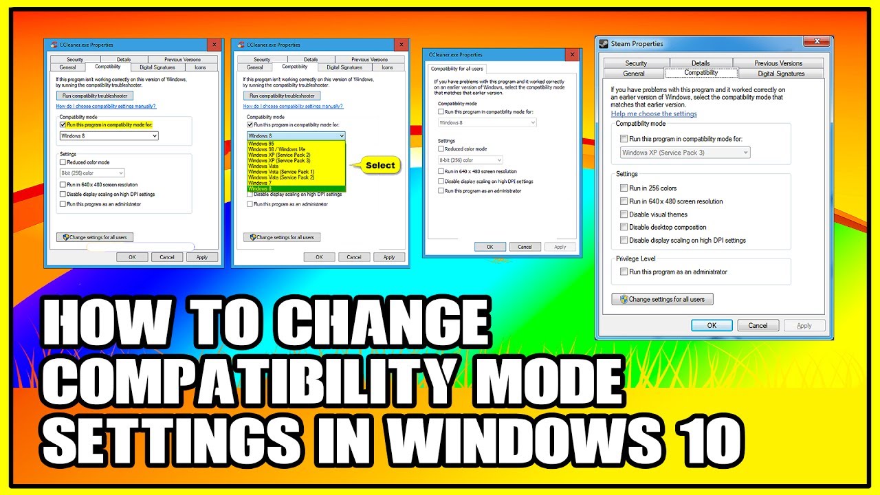 app compatibility windows 10